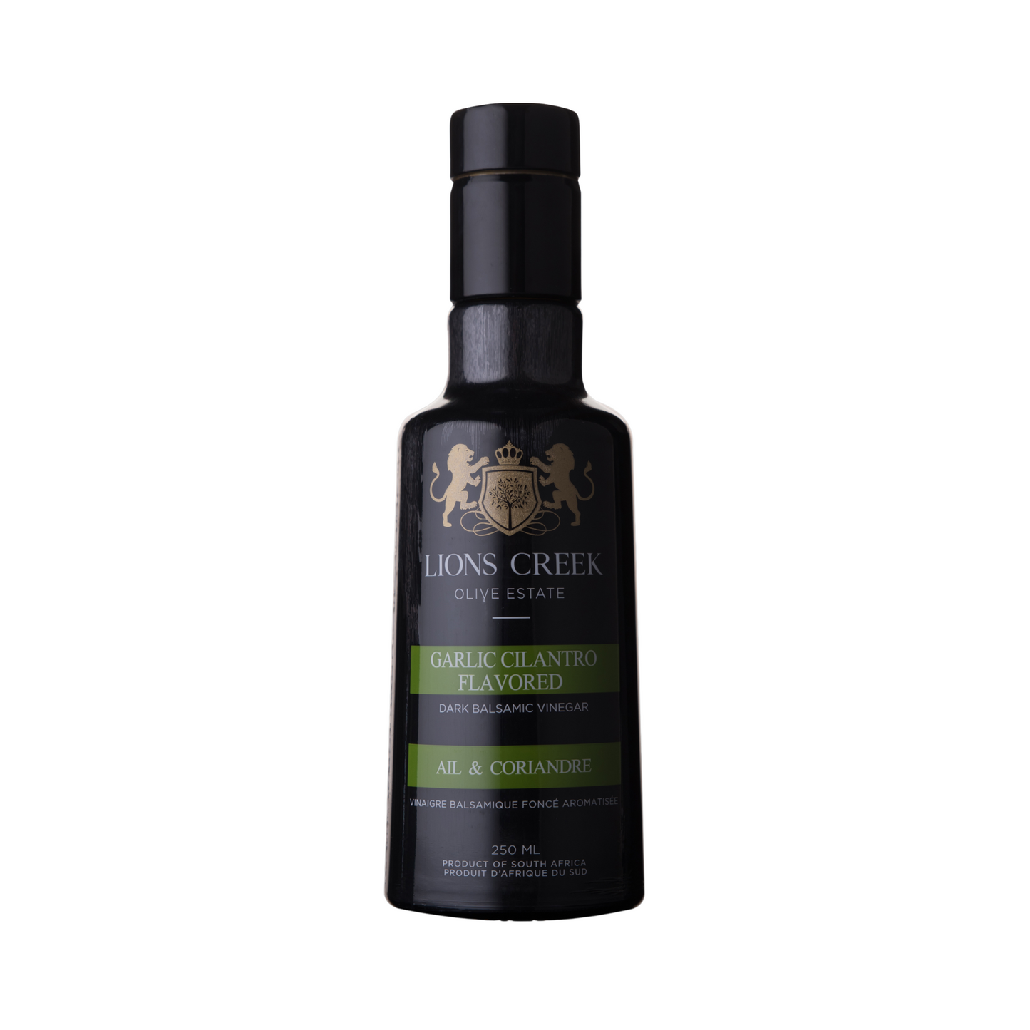 LIONS CREEK GARLIC CILANTRO FLAVOURED BALSAMIC VINEGAR