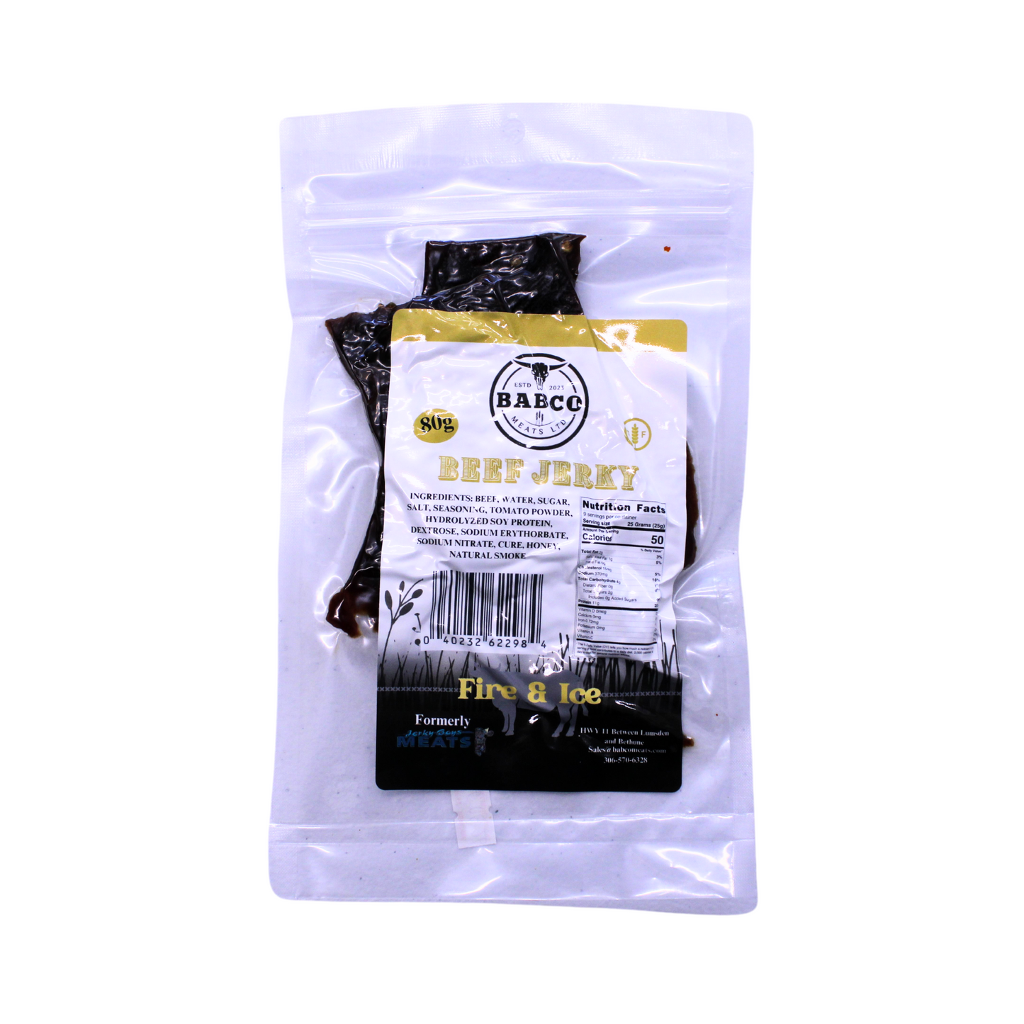 BABCO MEATS FIRE & ICE JERKY