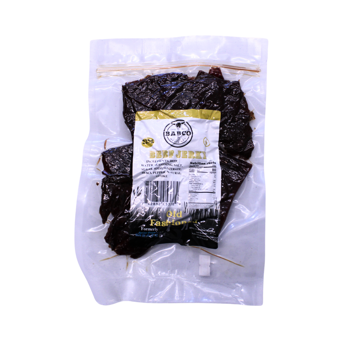 BABCO MEATS OLD FASHIONED JERKY