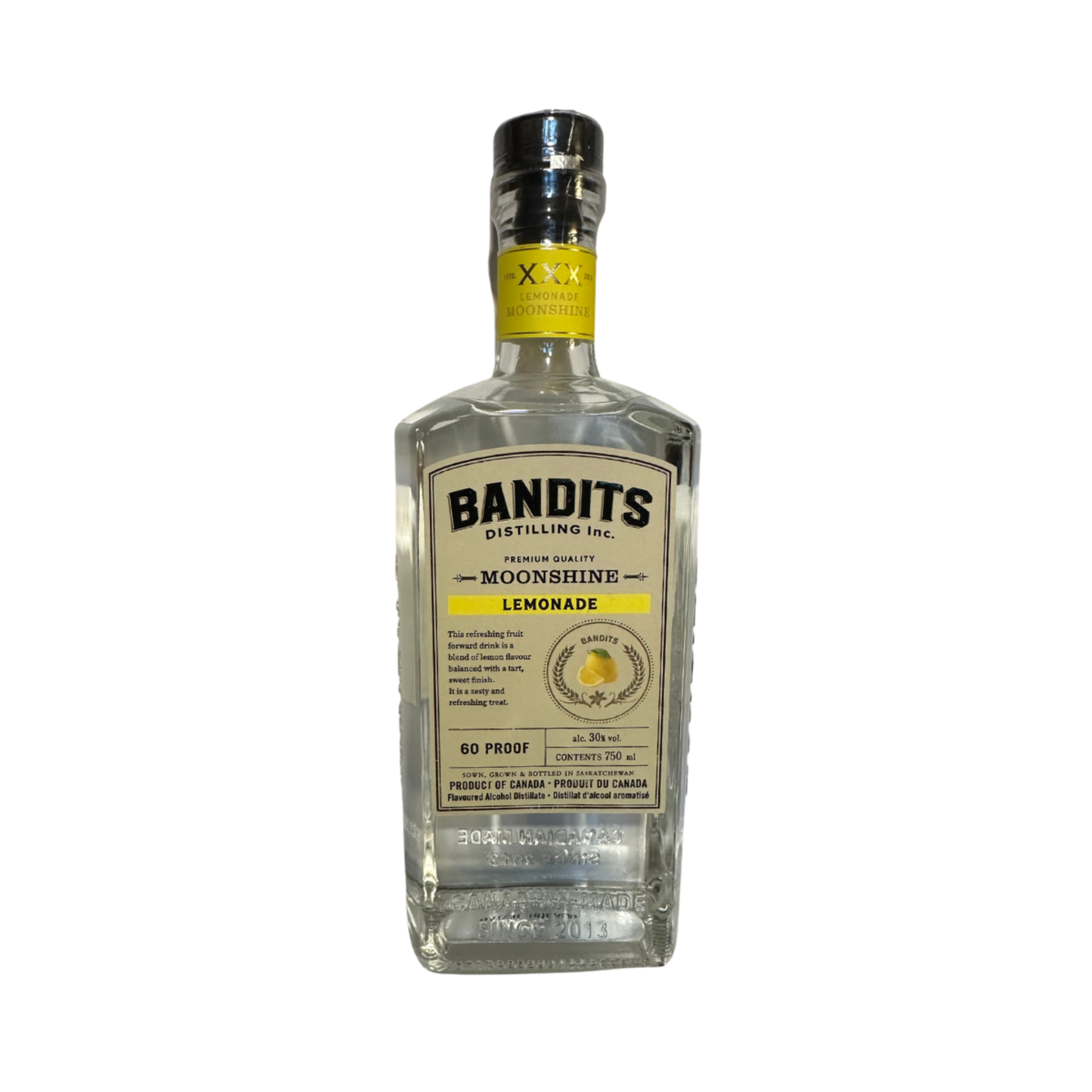 BANDITS DISTILLING LEMONADE MOONSHINE