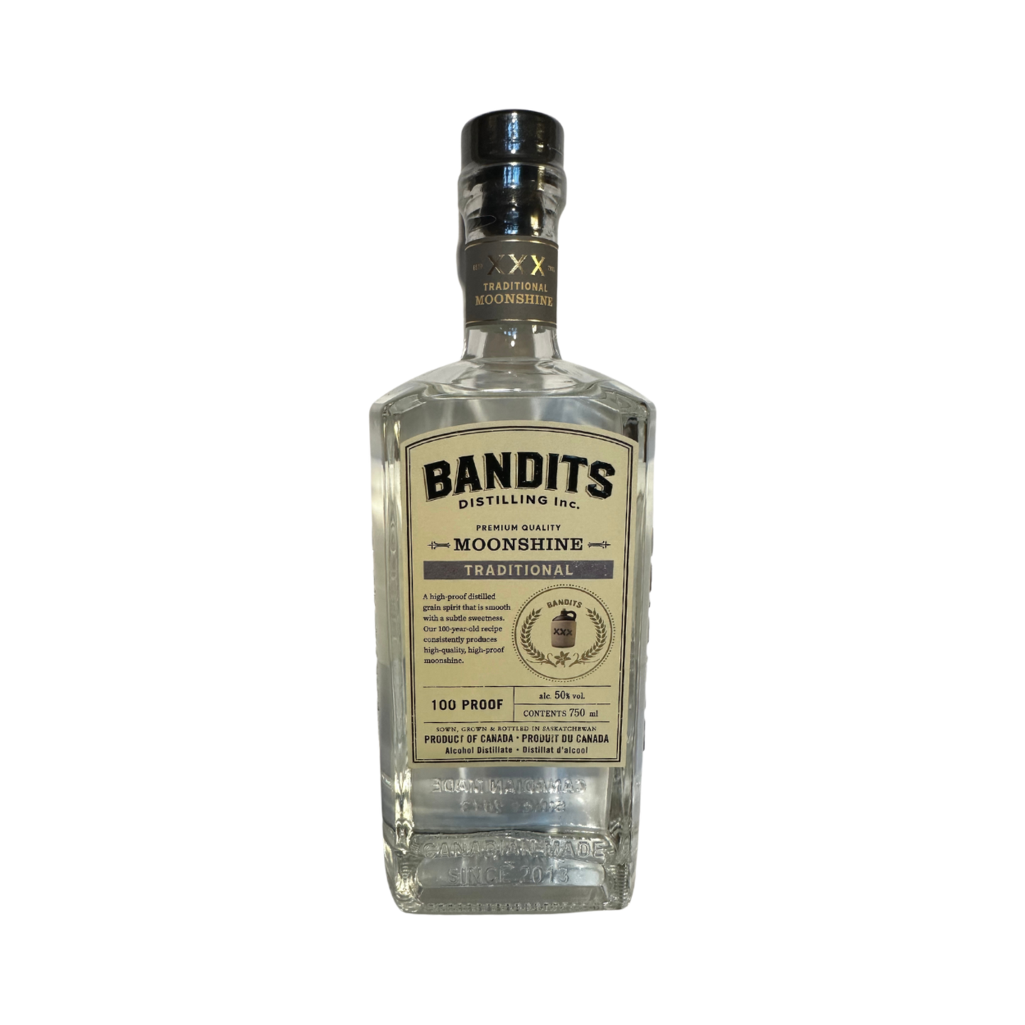 BANDITS DISTILLING TRADITIONAL MOONSHINE