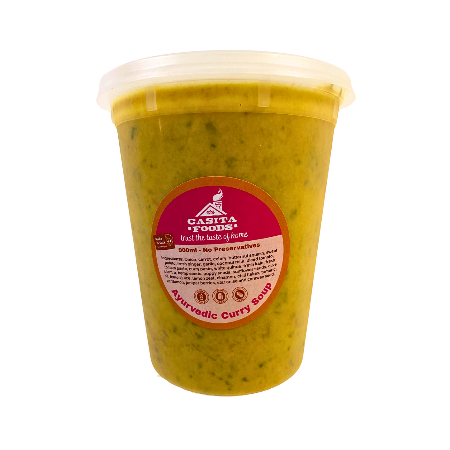 CASITA AYURVEDIC CURRY SOUP (VEGAN)