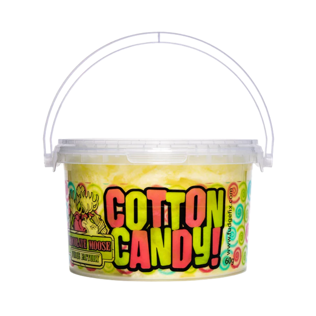 CHOCOLATE MOOSE FUDGE FACTORY BANANA COTTON CANDY