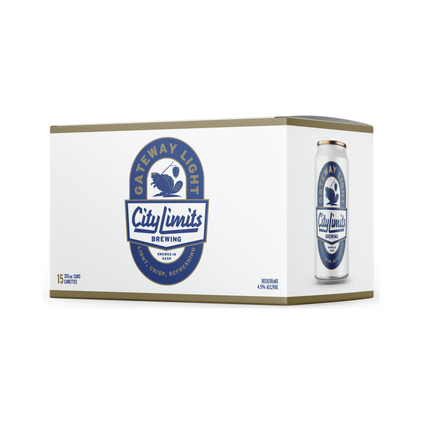 CITY LIMITS BREWING GATEWAY LIGHT 15PK