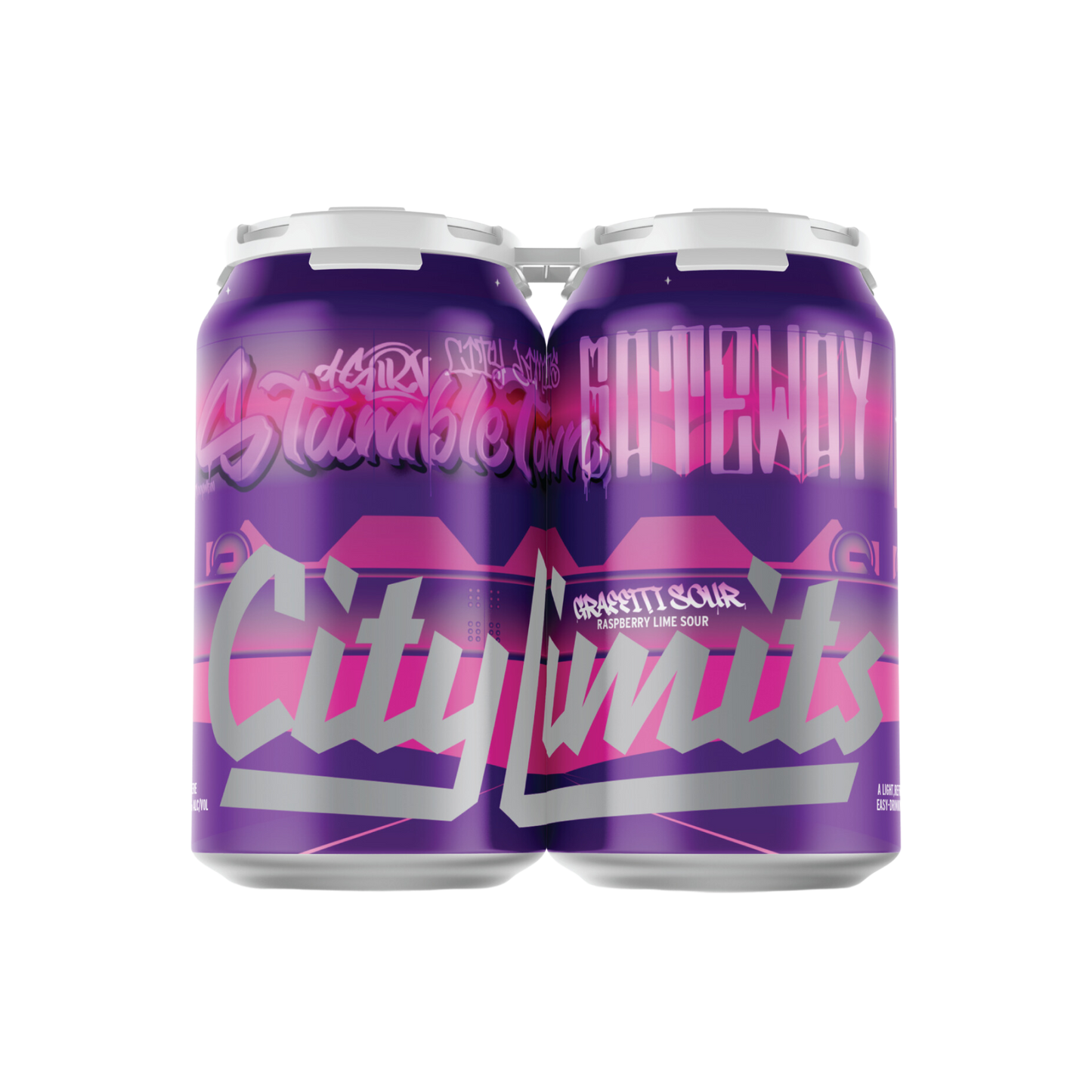 CITY LIMITS BREWING GRAFFITI SOUR RASPBERRY LIME SOUR