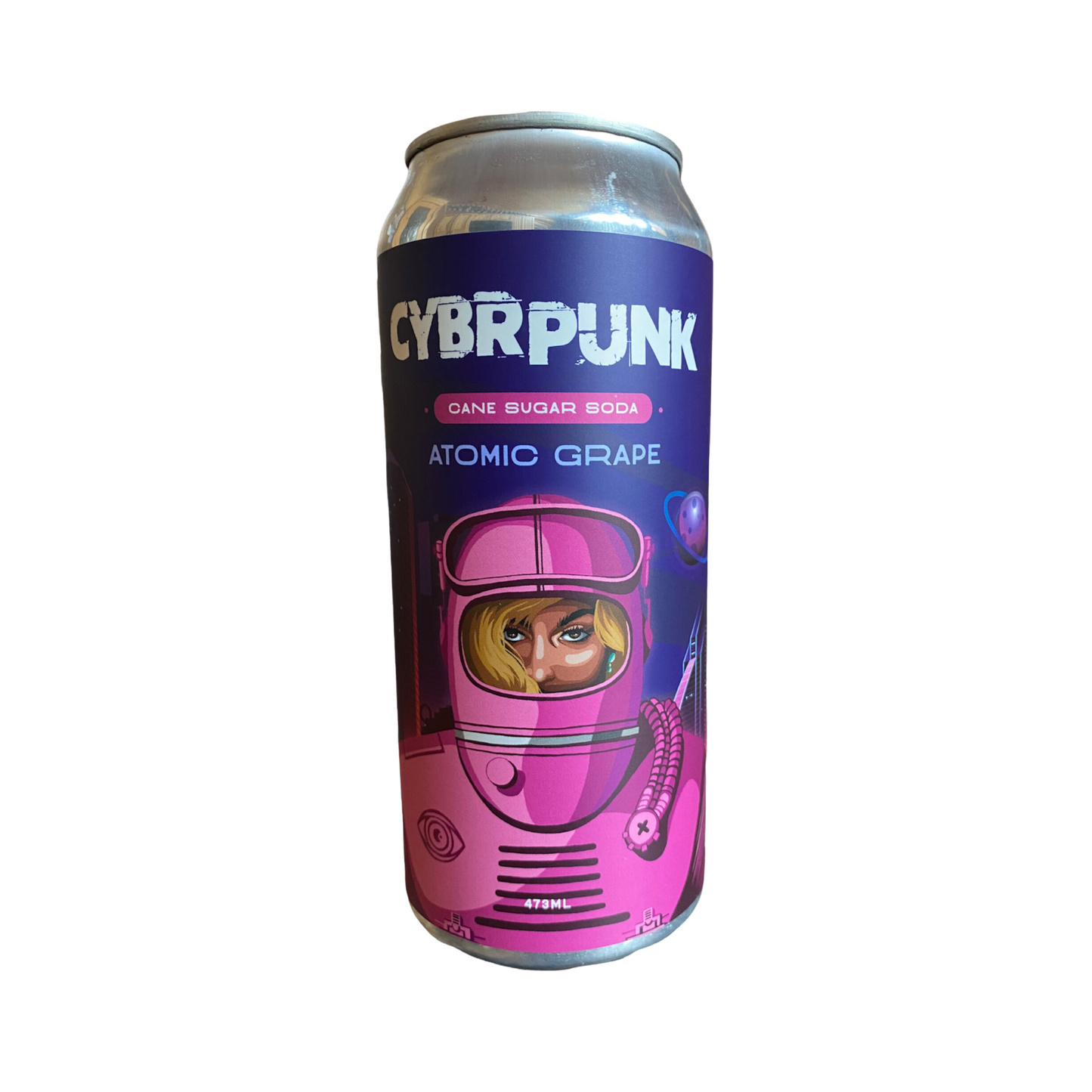 CYBRPUNK SODA ATOMIC GRAPE