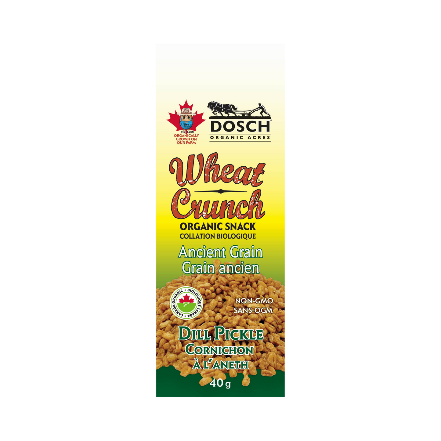 DOSCH ORGANIC ACRES WHEAT CRUNCH DILL PICKLE