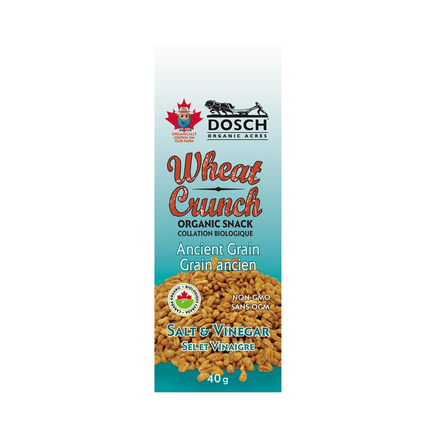 DOSCH ORGANIC ACRES WHEAT CRUNCH SALT & VINEGAR