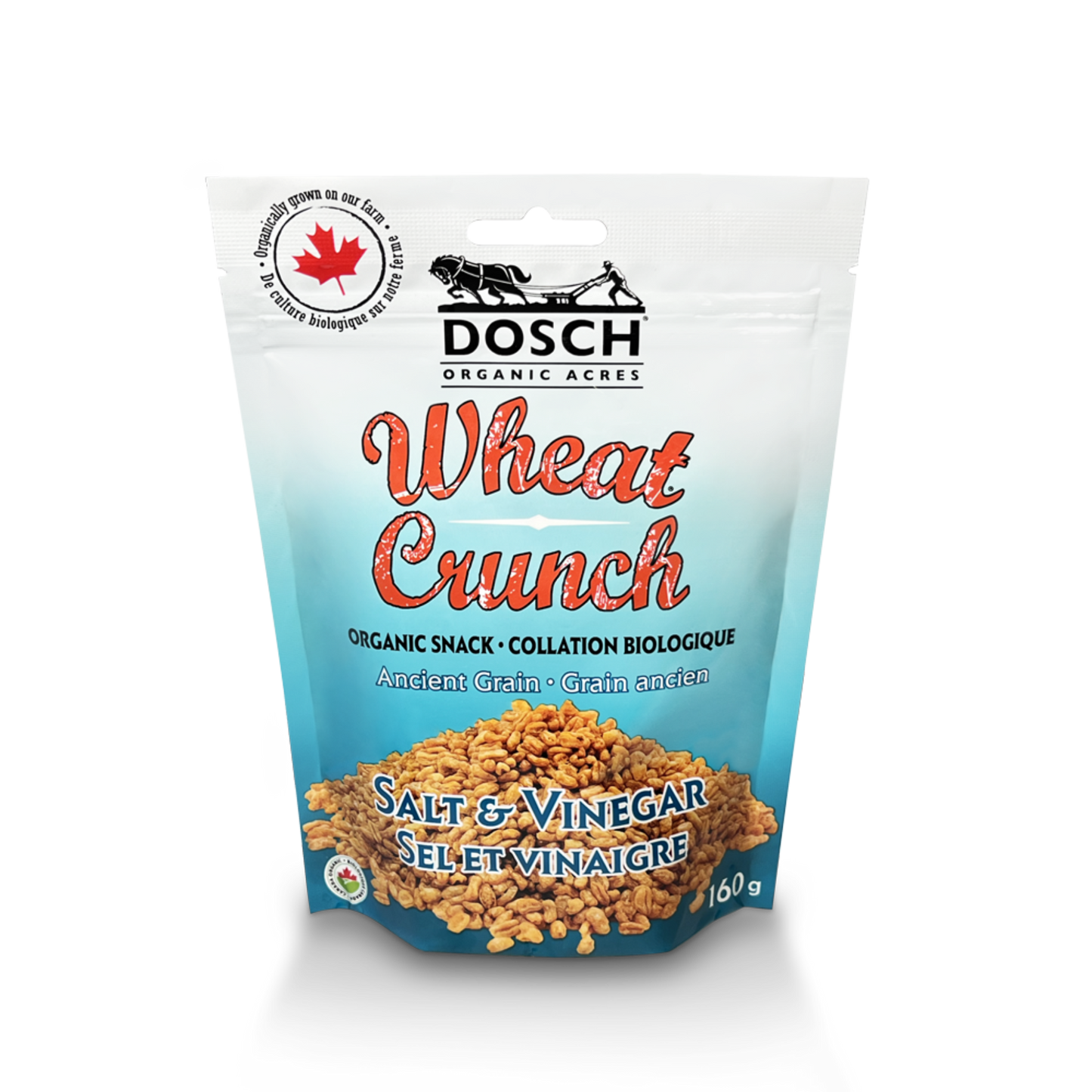 DOSCH ORGANIC ACRES WHEAT CRUNCH SALT & VINEGAR