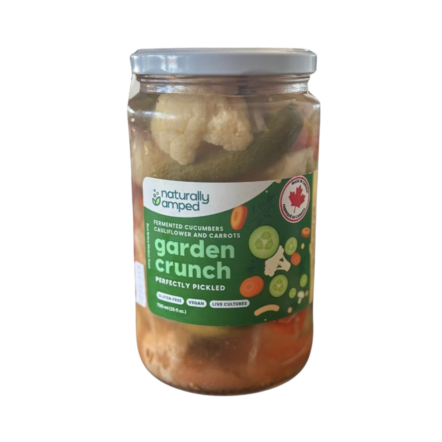 NATURALLY AMPED GARDEN CRUNCH