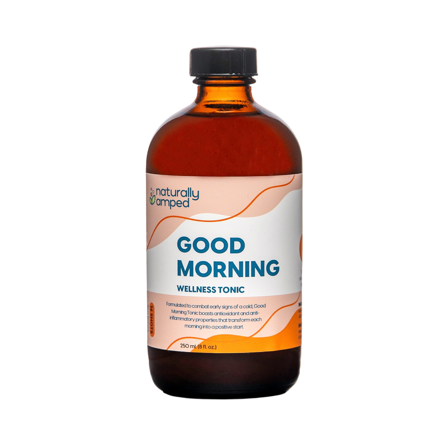 NATURALLY AMPED GOOD MORNING WELLNESS TONIC