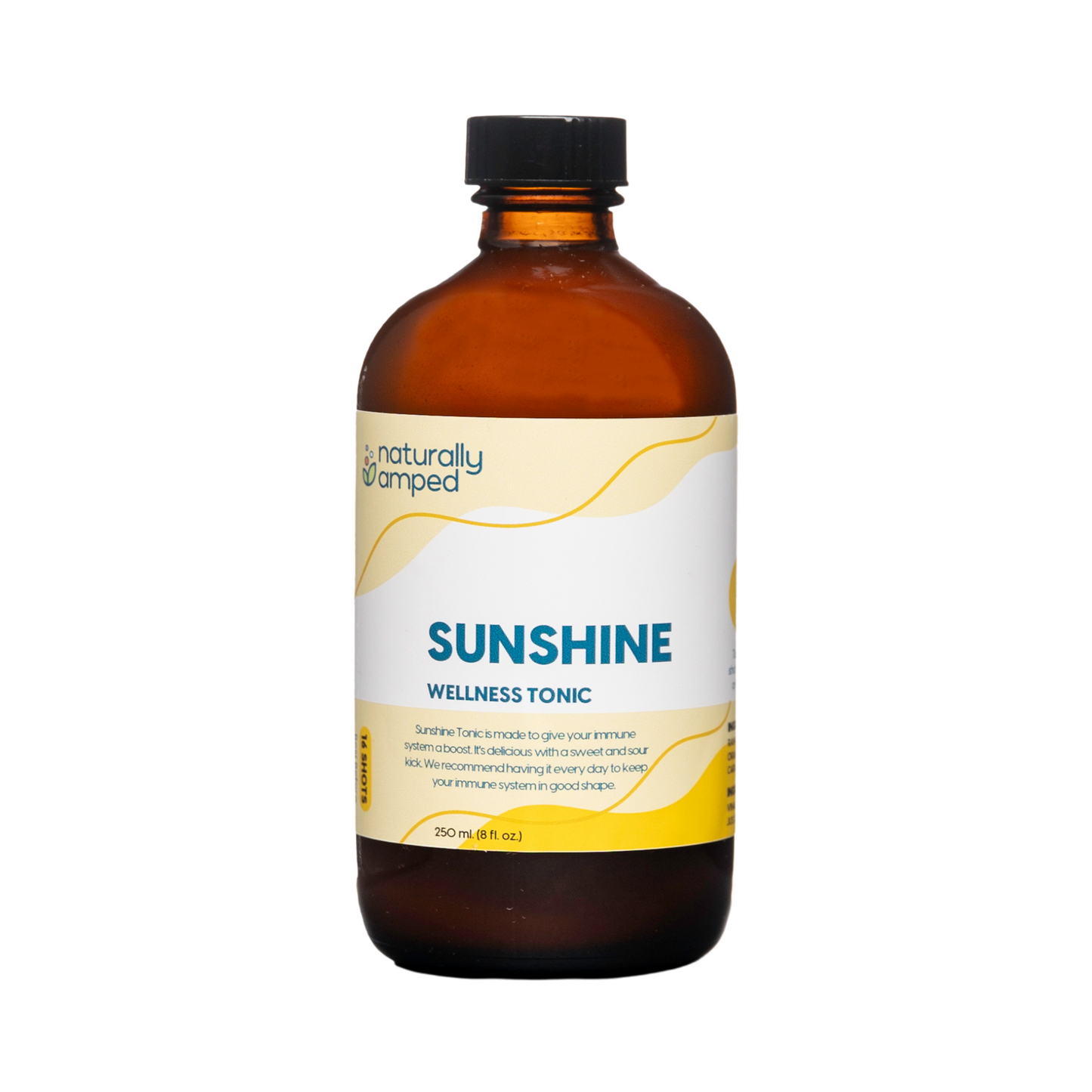 NATURALLY AMPED SUNSHINE WELLNESS TONIC