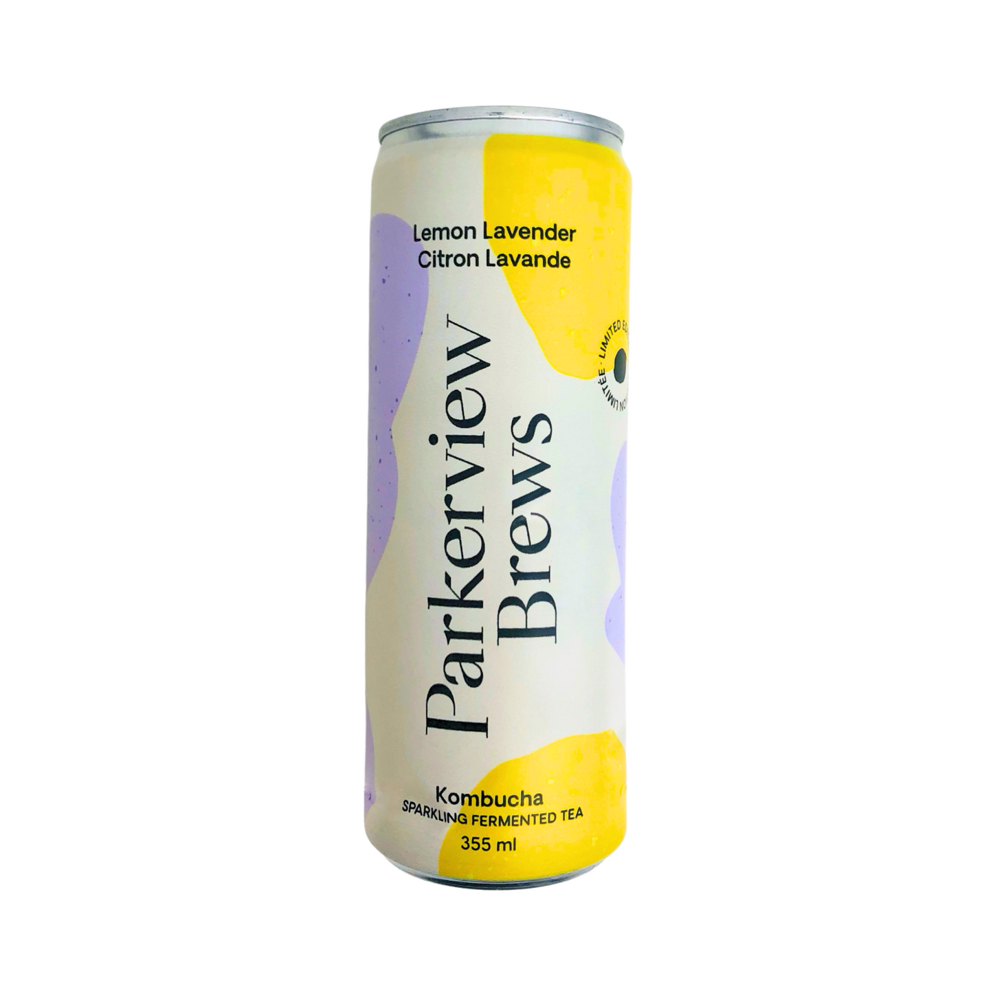 PARKERVIEW BREWS KOMBUCHA LEMON LAVENDER ***SEASONAL RELEASE ***