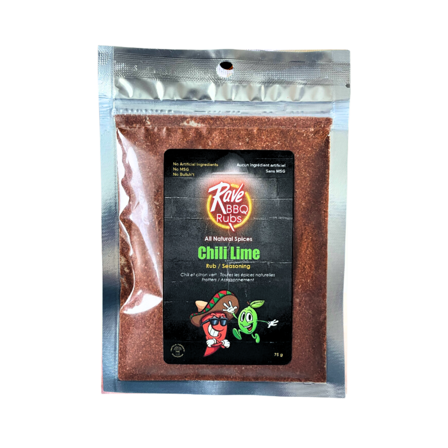 RAVE BBQ RUBS CHILI LIME