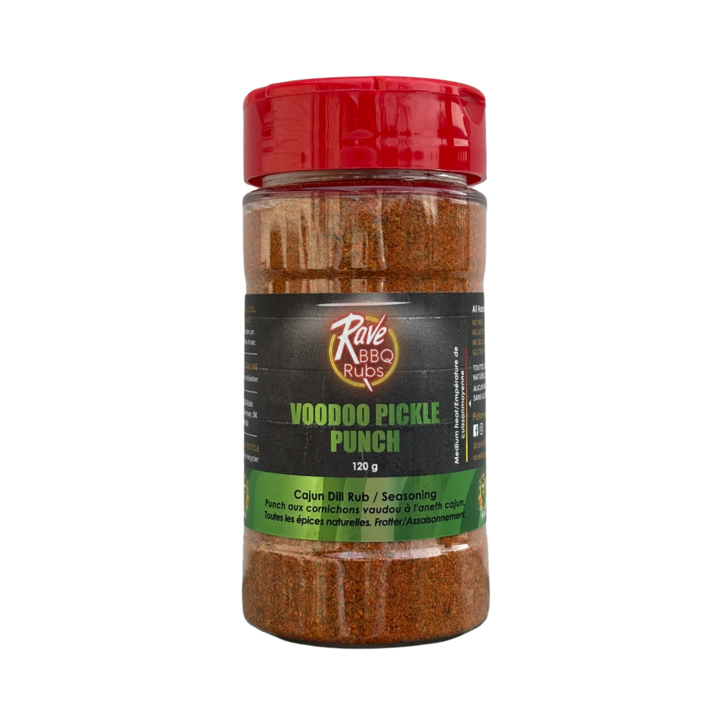 RAVE BBQ RUBS VOODOO PICKLE PUNCH