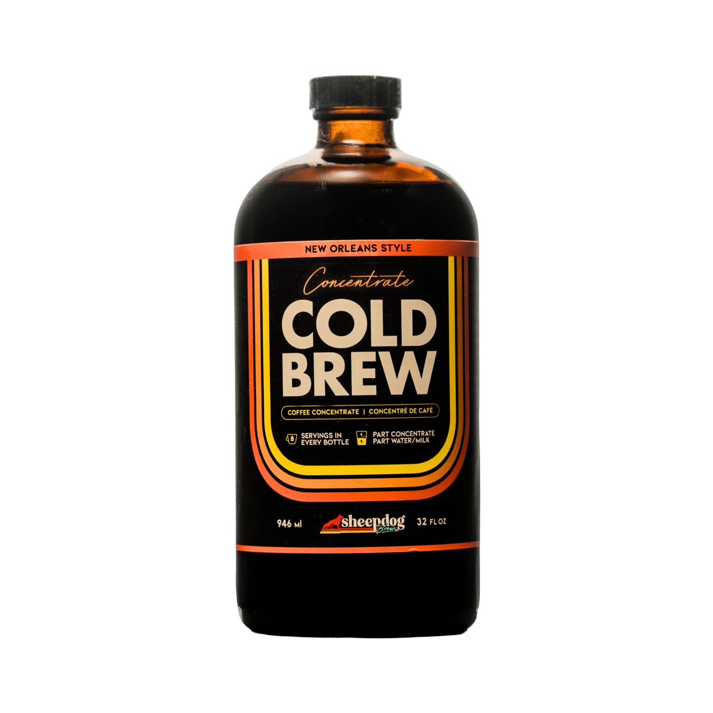 SHEEPDOG BREW CO. NEW ORLEANS STYLE COLD BREW CONCENTRATE