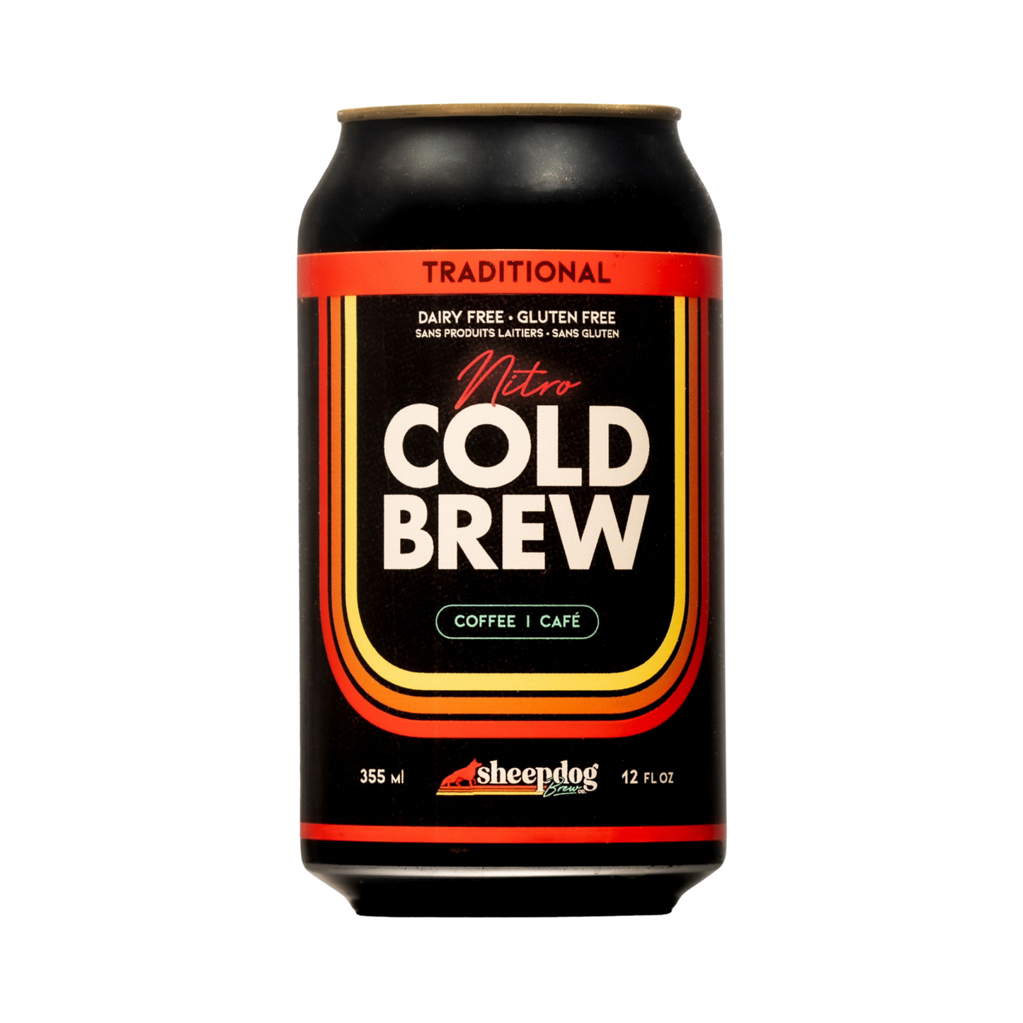 SHEEPDOG BREW CO. NITRO COLD BREW TRADITIONAL MEDIUM ROAST