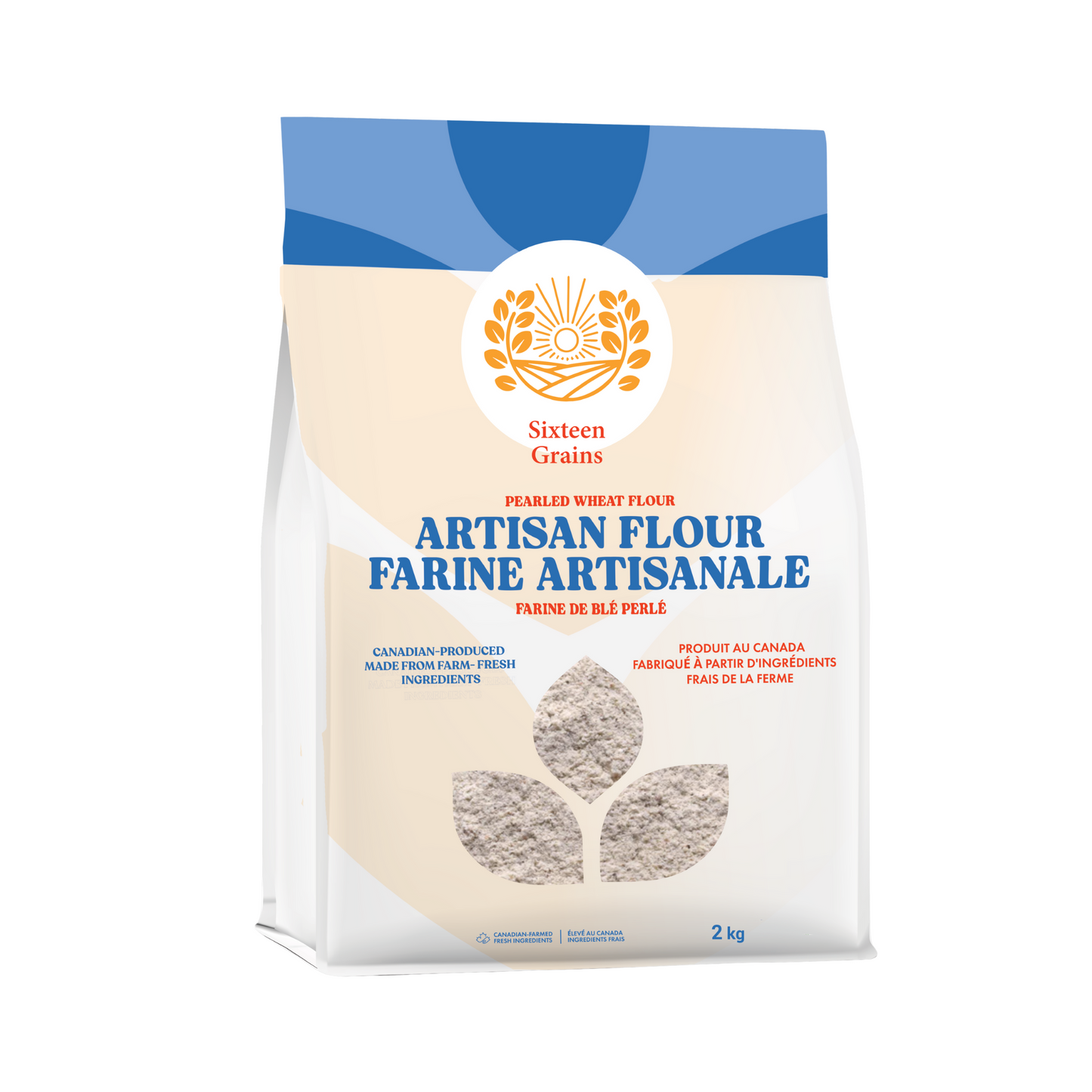 SIXTEEN GRAINS ARTISAN PEARLED WHEAT FLOUR