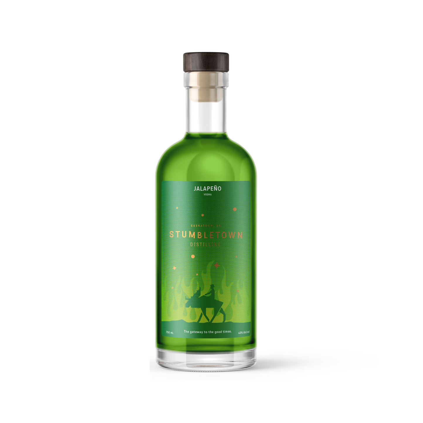 STUMBLETOWN DISTILLING JALAPEÑO VODKA