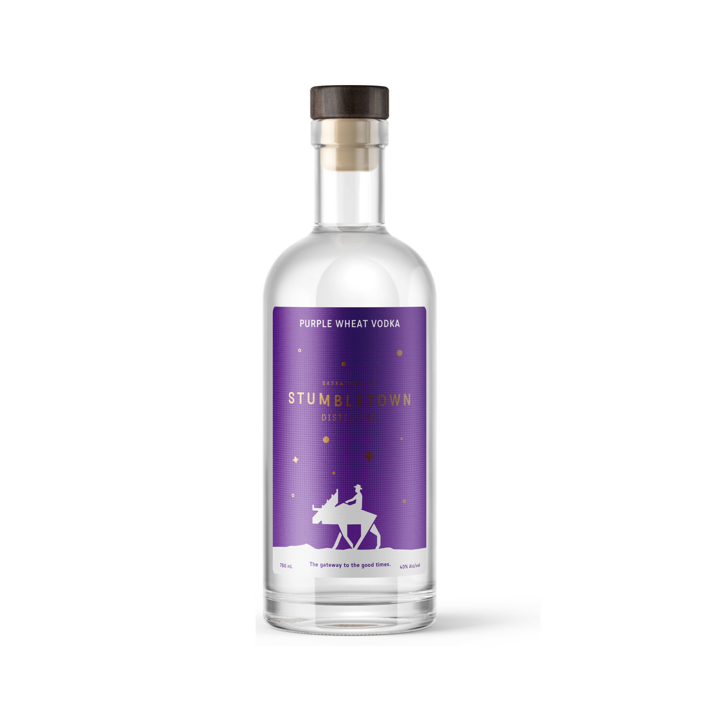 STUMBLETOWN DISTILLING PURPLE WHEAT VODKA