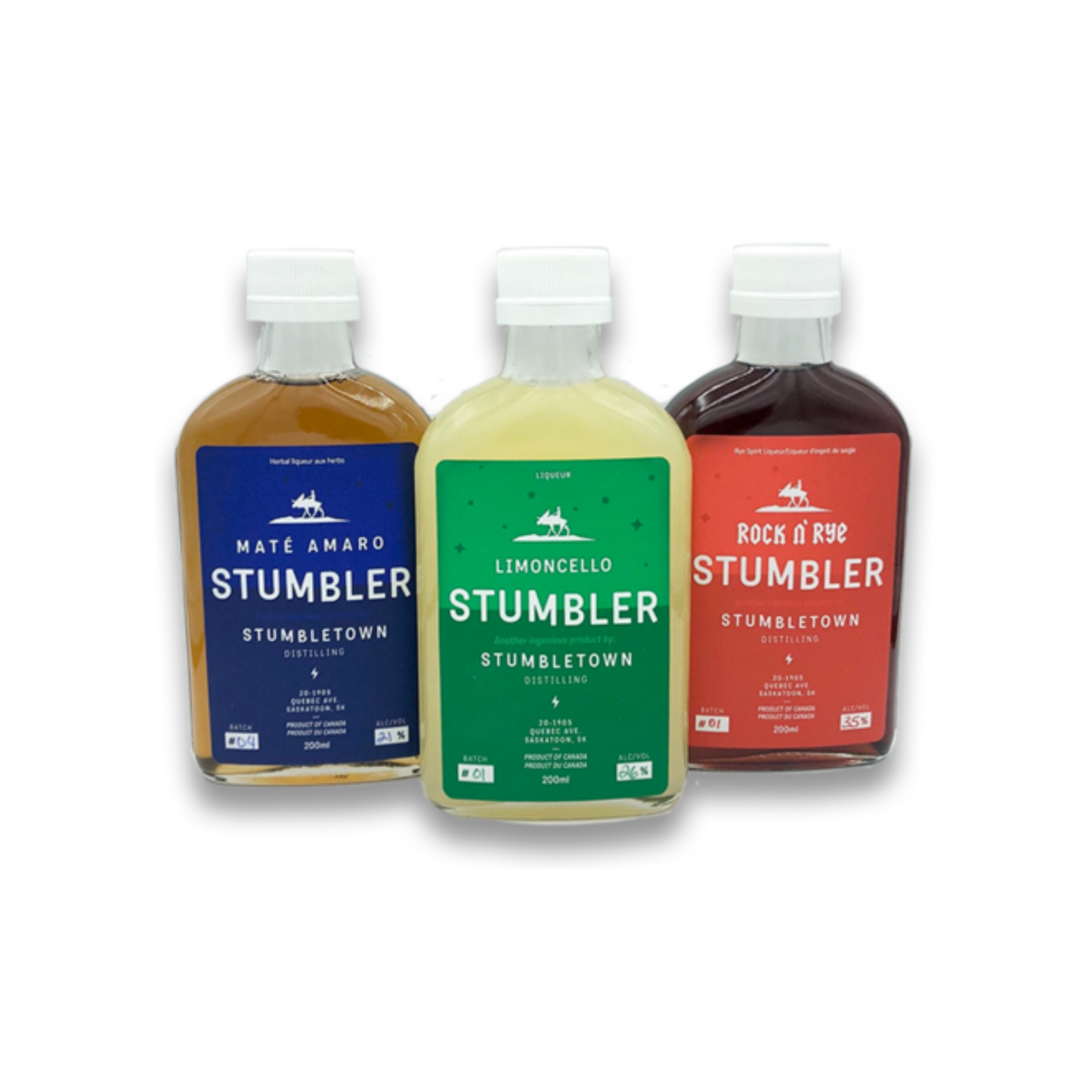 STUMBLETOWN DISTILLING STUMBLERS