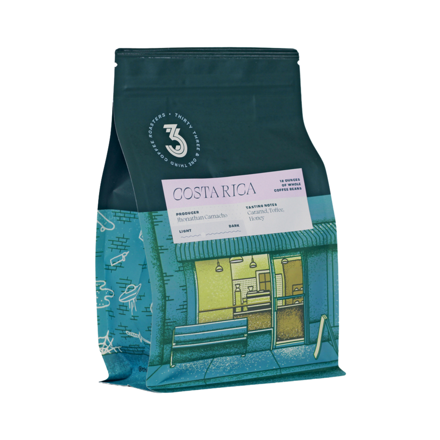 33 1/3 COFFEE COSTA RICA MEDIUM ROAST