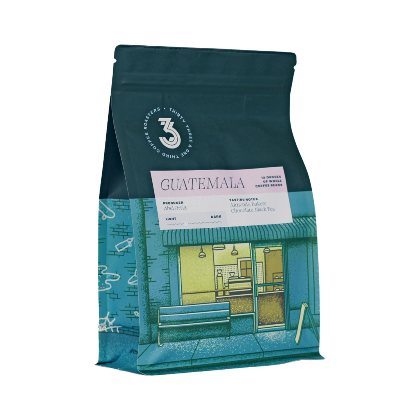 33 1/3 COFFEE  GUATEMALA LIGHT ROAST