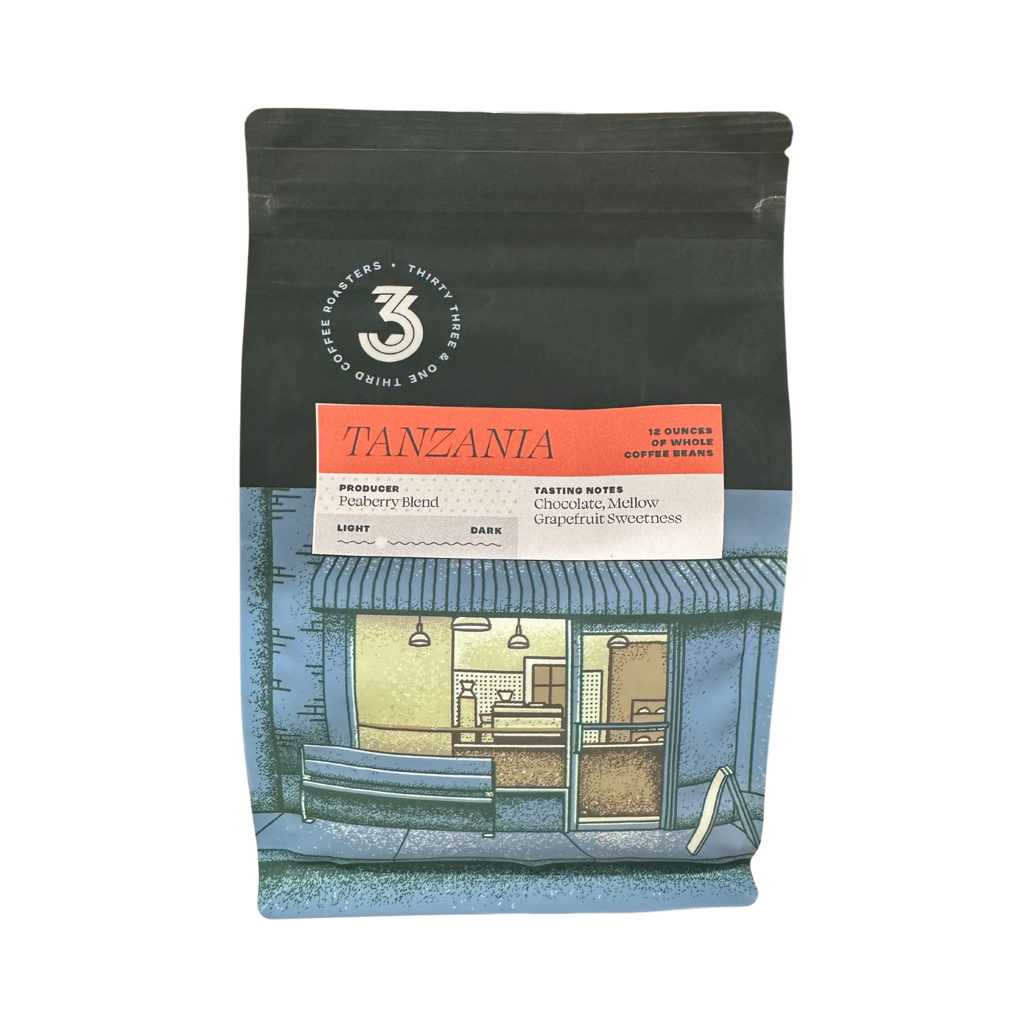 33 1/3 COFFEE  TANZANIA LIGHT ROAST