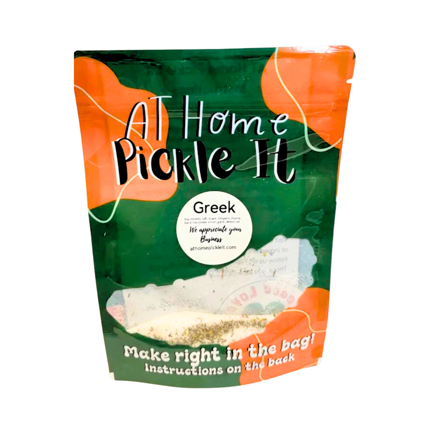 AT HOME PICKLE IT GREEK PICKLING SPICE