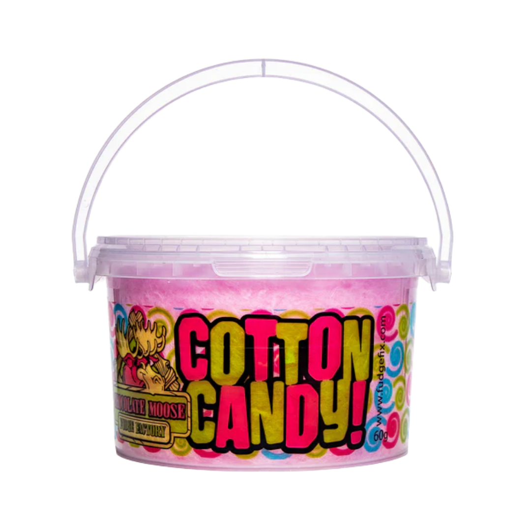 CHOCOLATE MOOSE FUDGE FACTORY BUBBLE GUM COTTON CANDY