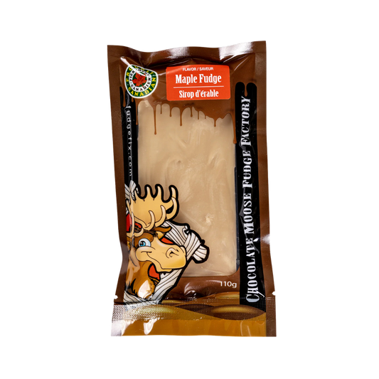 CHOCOLATE MOOSE FUDGE FACTORY MAPLE FUDGE