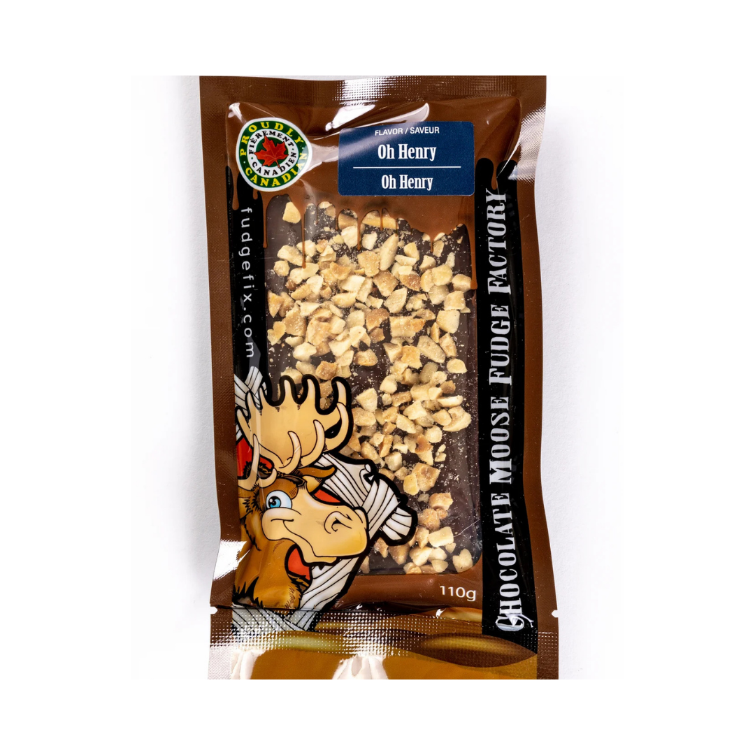 CHOCOLATE MOOSE FUDGE FACTORY FUDGE BARS (FALL COLLECTION)