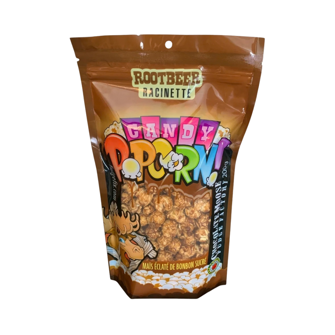 CHOCOLATE MOOSE FUDGE FACTORY ROOT BEER CANDY POPCORN