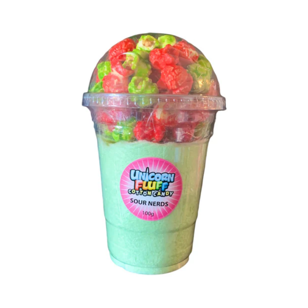 CHOCOLATE MOOSE FUDGE FACTORY SOUR NERDS UNICORN FLUFF