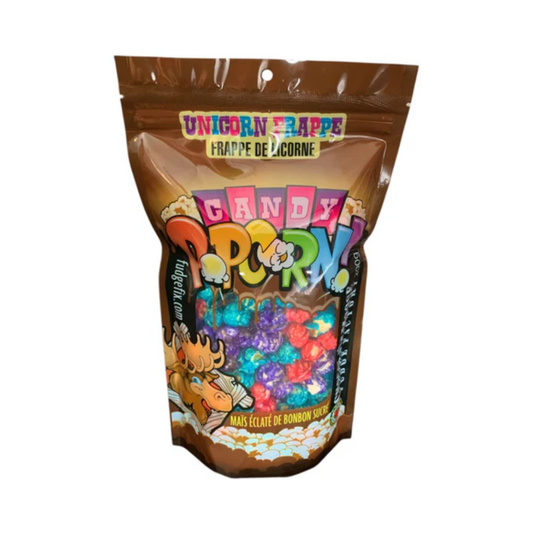 CHOCOLATE MOOSE FUDGE FACTORY UNICORN FRAPPE CANDY POPCORN