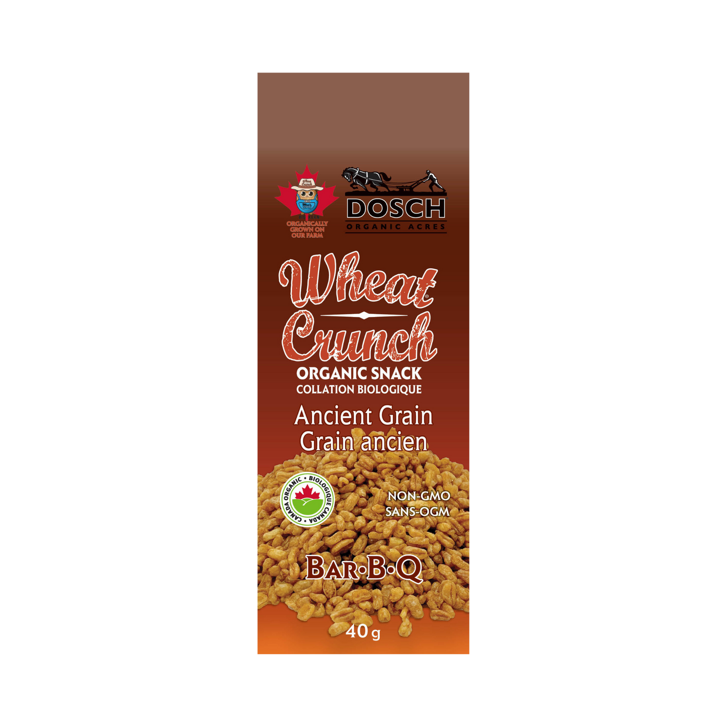 DOSCH ORGANIC ACRES WHEAT CRUNCH BAR-B-Q