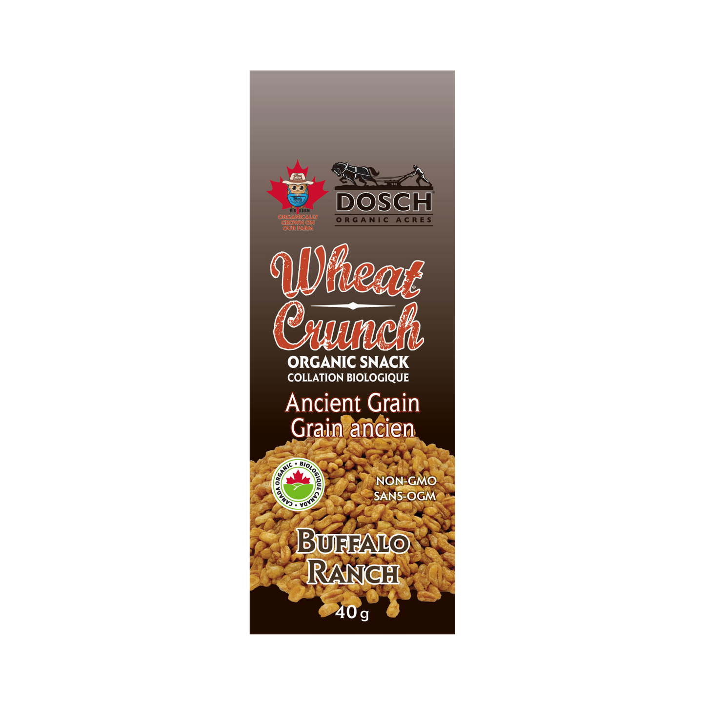 DOSCH ORGANIC ACRES WHEAT CRUNCH BUFFALO RANCH