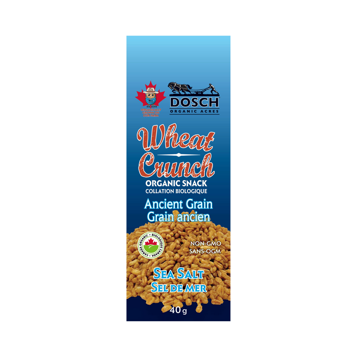 DOSCH ORGANIC ACRES WHEAT CRUNCH SEA SALT