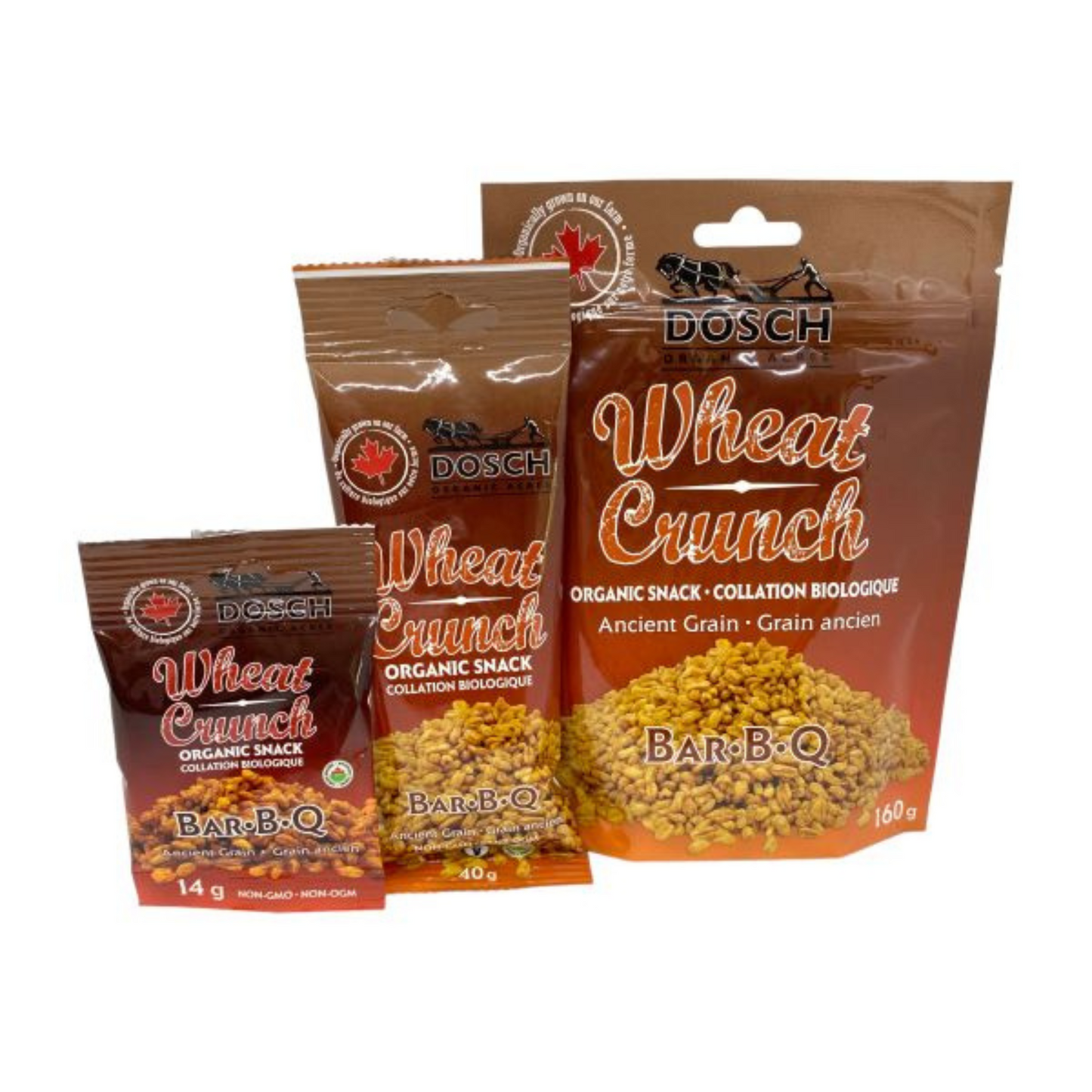 DOSCH ORGANIC ACRES WHEAT CRUNCH BAR-B-Q