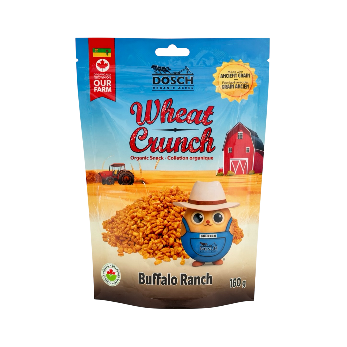 DOSCH ORGANIC ACRES WHEAT CRUNCH BUFFALO RANCH