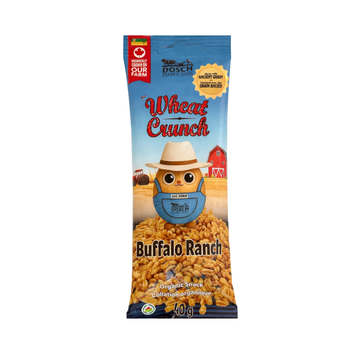 DOSCH ORGANIC ACRES WHEAT CRUNCH BUFFALO RANCH