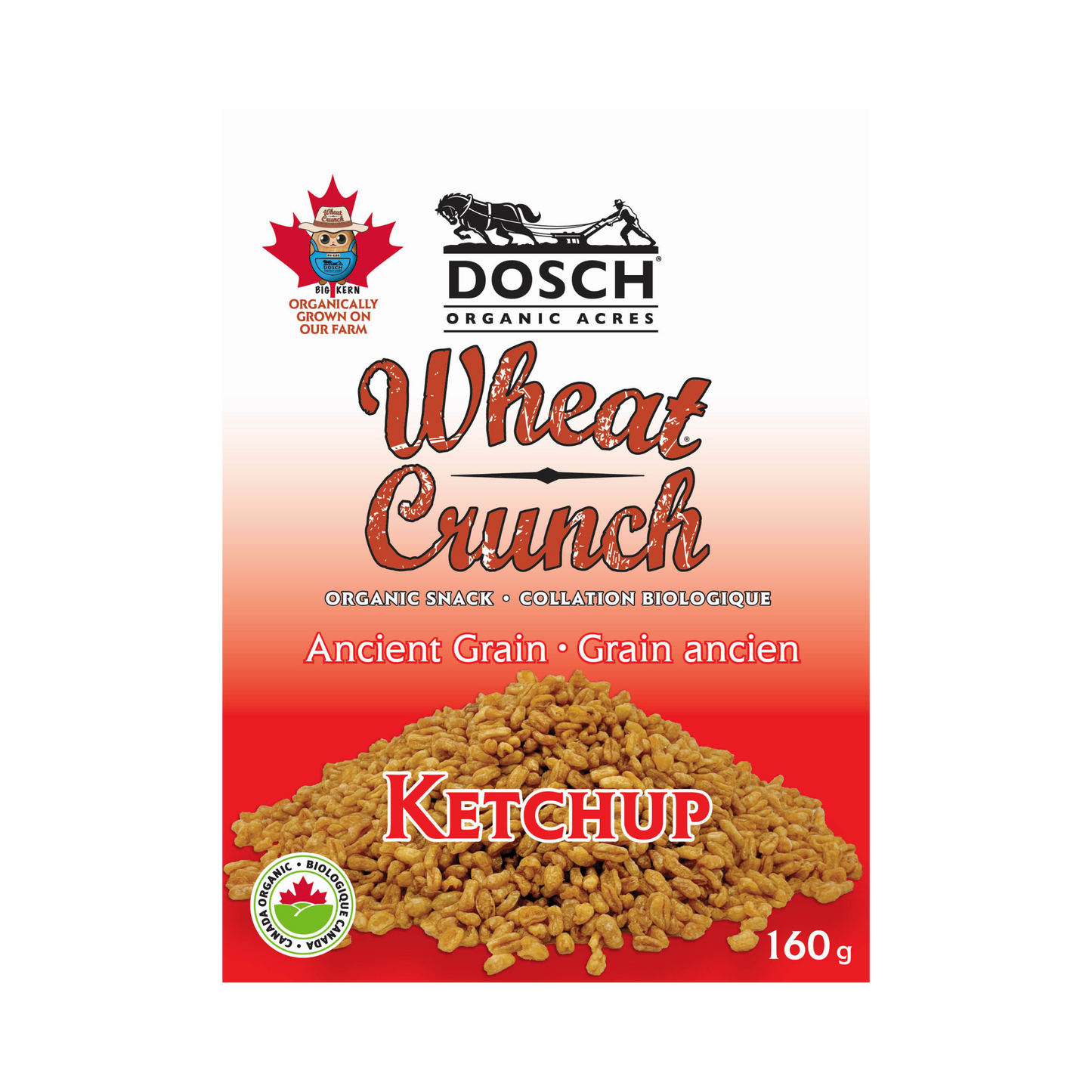 DOSCH ORGANIC ACRES WHEAT CRUNCH KETCHUP