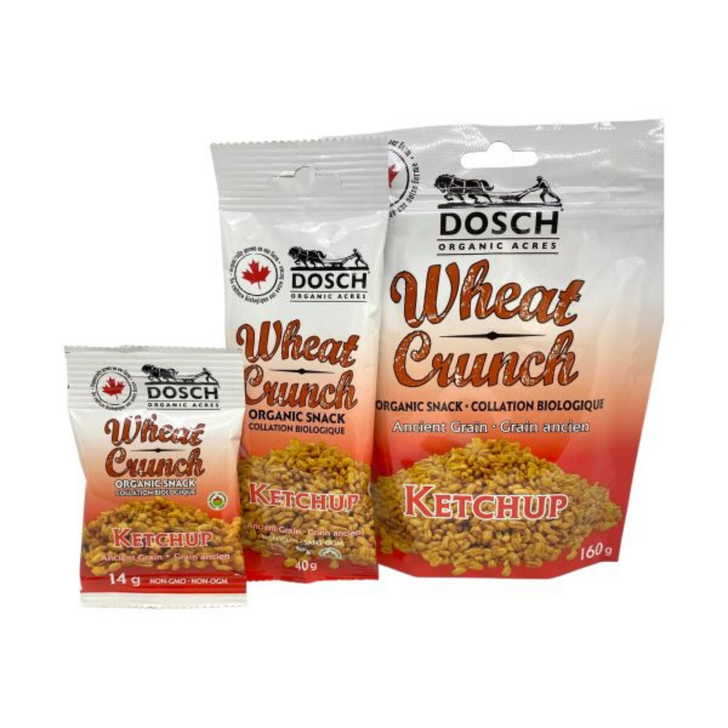 DOSCH ORGANIC ACRES WHEAT CRUNCH KETCHUP