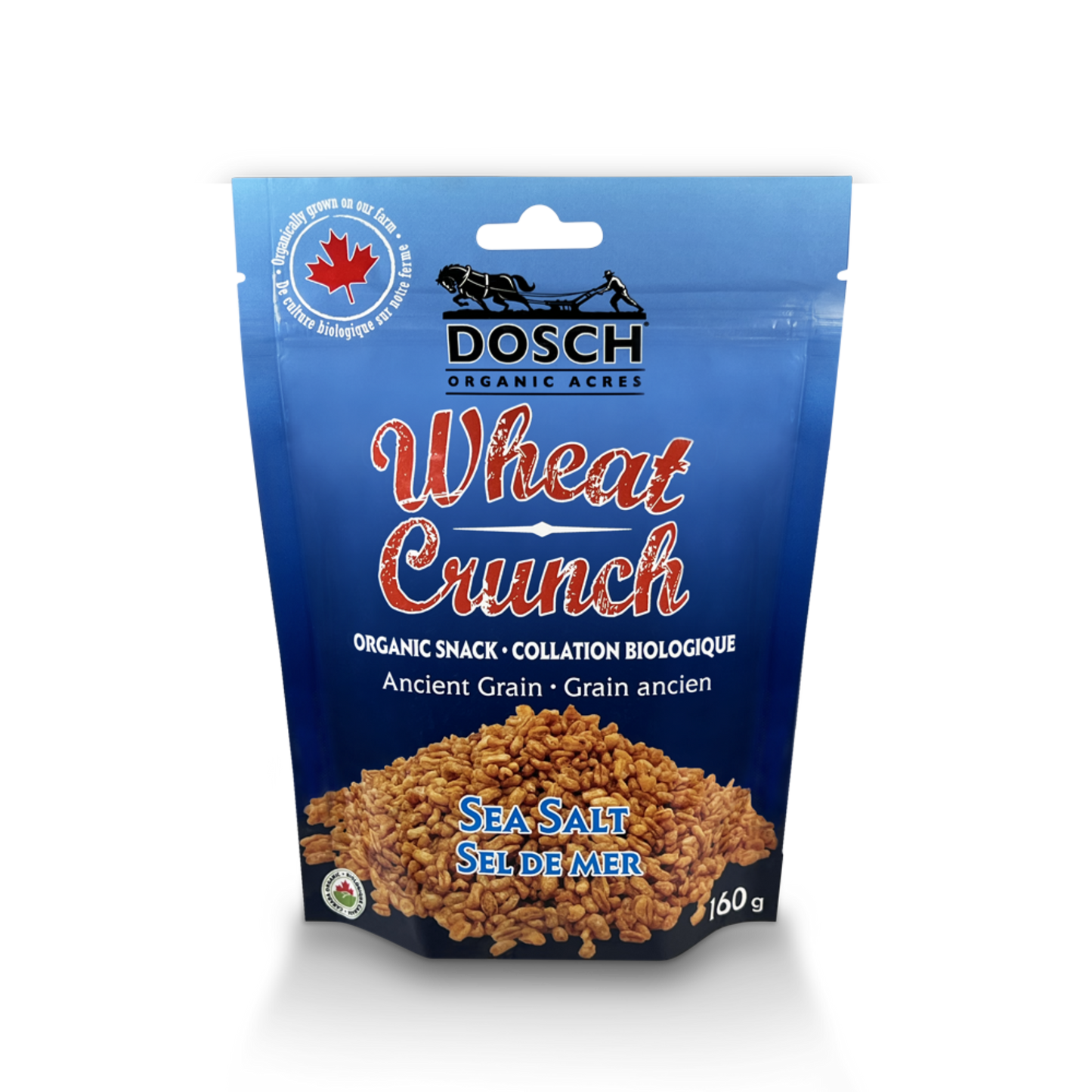 DOSCH ORGANIC ACRES WHEAT CRUNCH SEA SALT