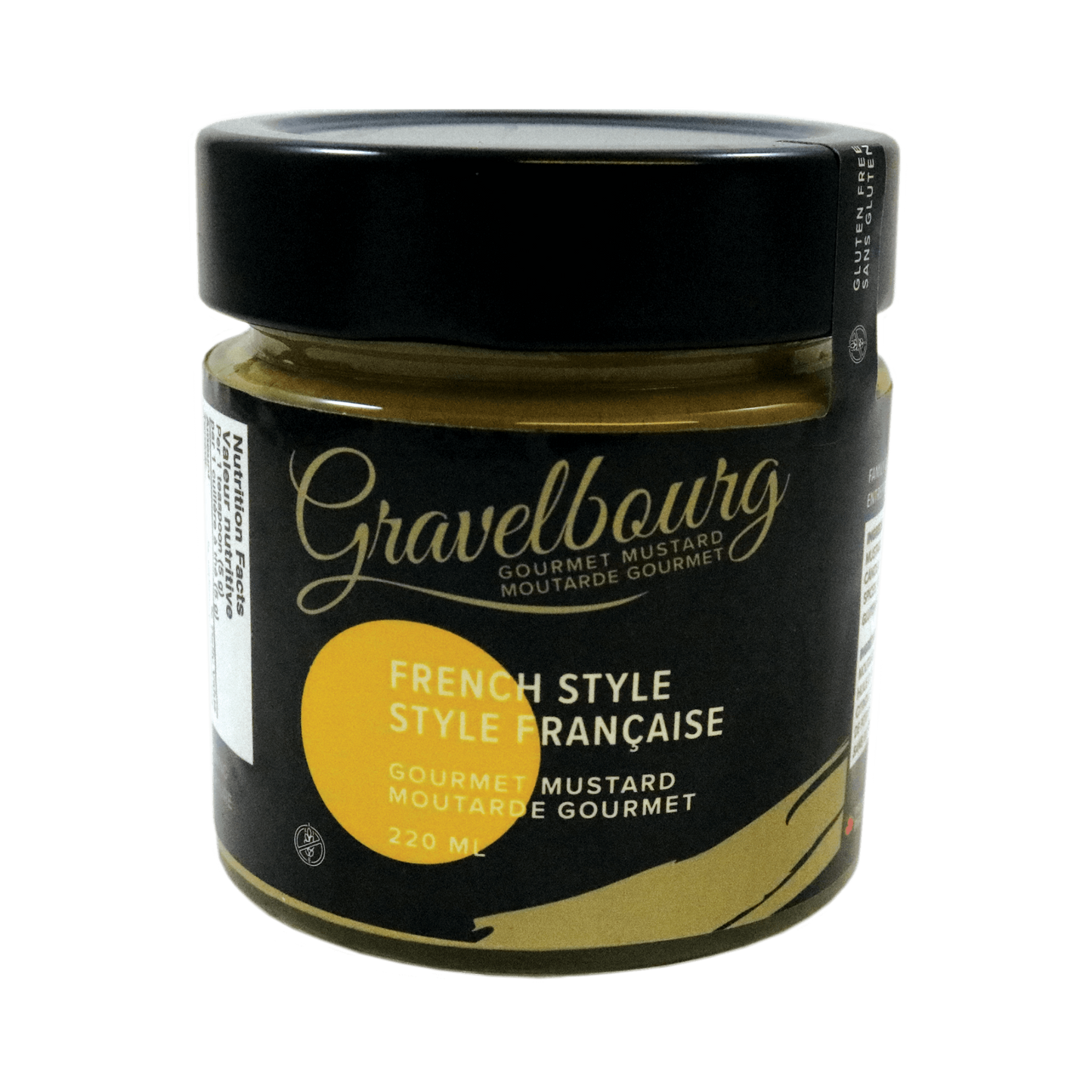 GRAVELBOURG GOURMET MUSTARD FRENCH DIJON MUSTARD