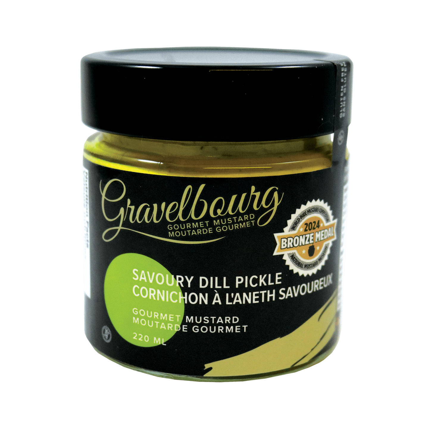 GRAVELBOURG GOURMET MUSTARD SAVOURY DILL PICKLE MUSTARD