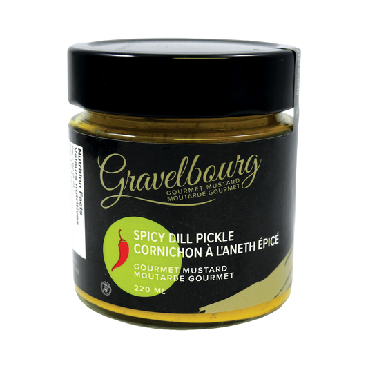 GRAVELBOURG GOURMET MUSTARD SPICY DILL PICKLE