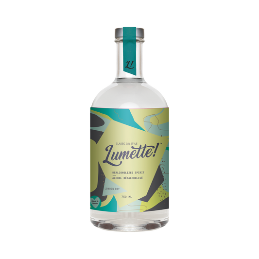 LUMETTE! LONDON DRY GIN DEALCOHOLIZED SPIRIT