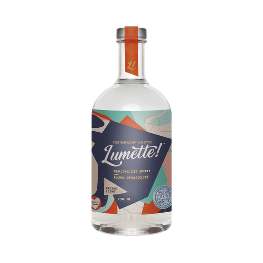 LUMETTE! BRIGHT LIGHT GIN DEALCOHOLIZED SPIRIT
