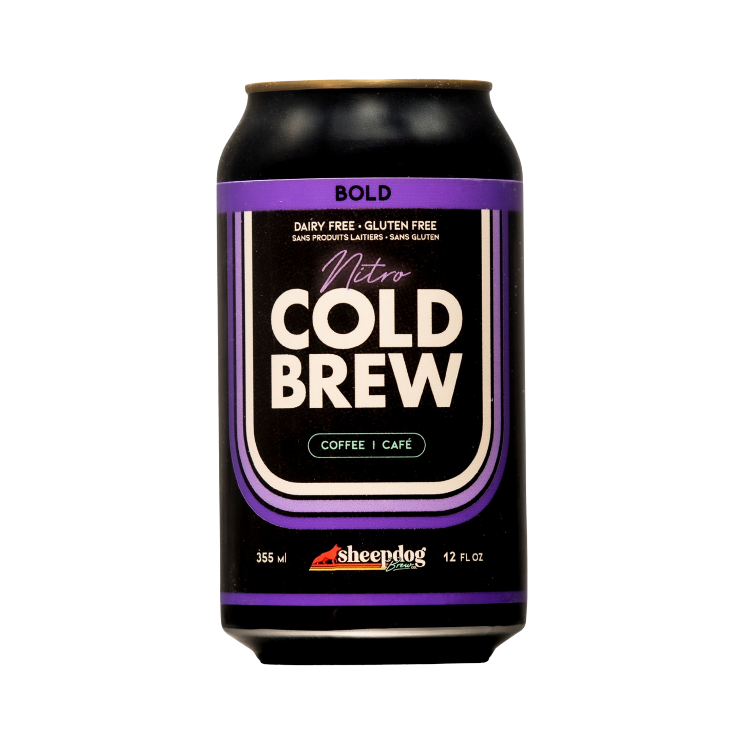 SHEEPDOG BREW CO. NITRO COLD BREW BOLD DARK ROAST